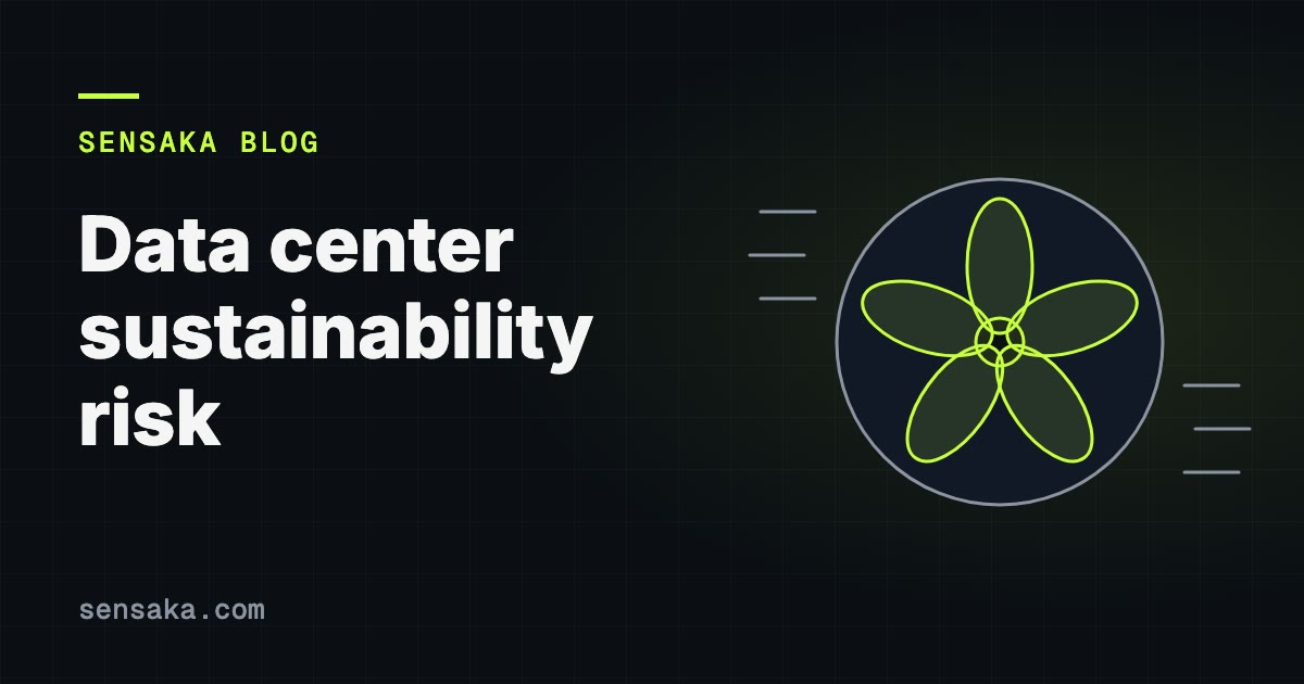 CIO Guide: Energy, Water & Sustainability Risk: illustration of a cooling fan with airflow
