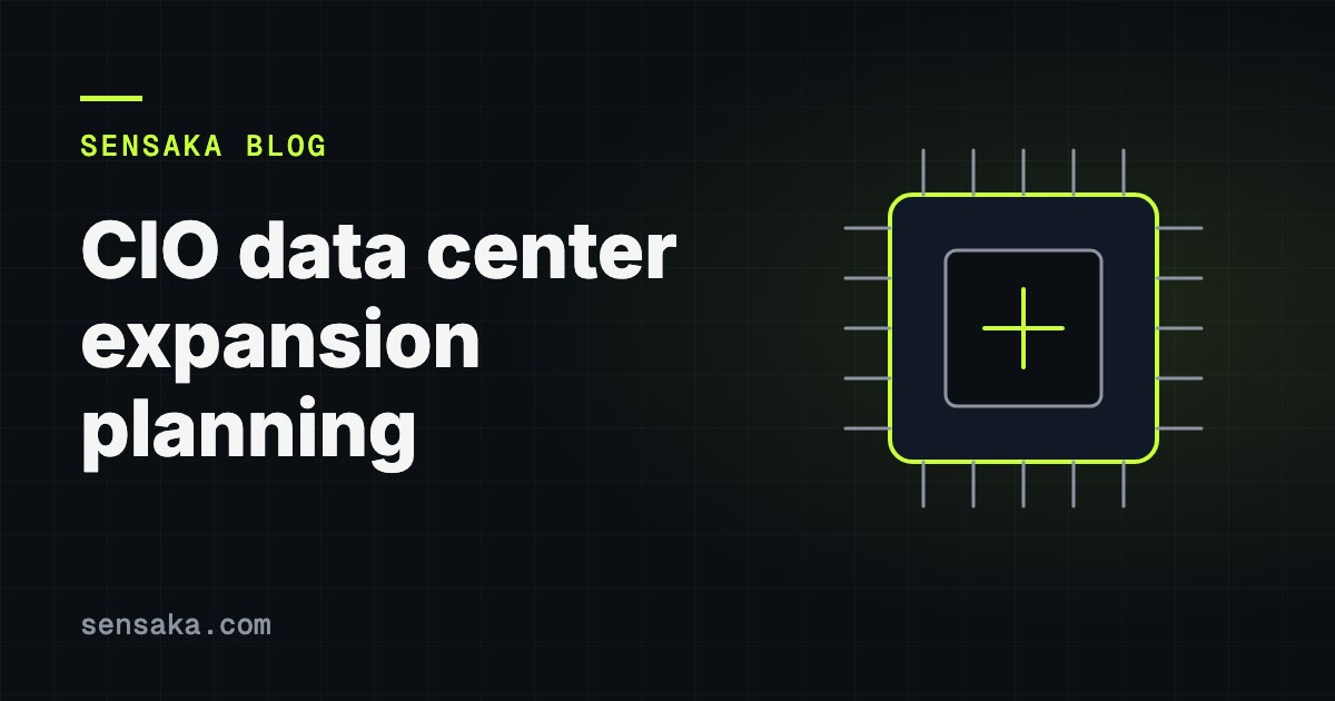 How Should a CIO Plan the Next Data Center Expansion: illustration of a processor chip with pins