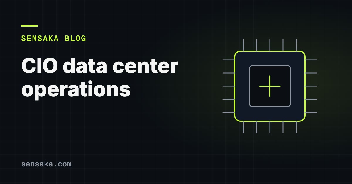How Should a CIO Operate a Data Center in 2026: illustration of a processor chip with pins