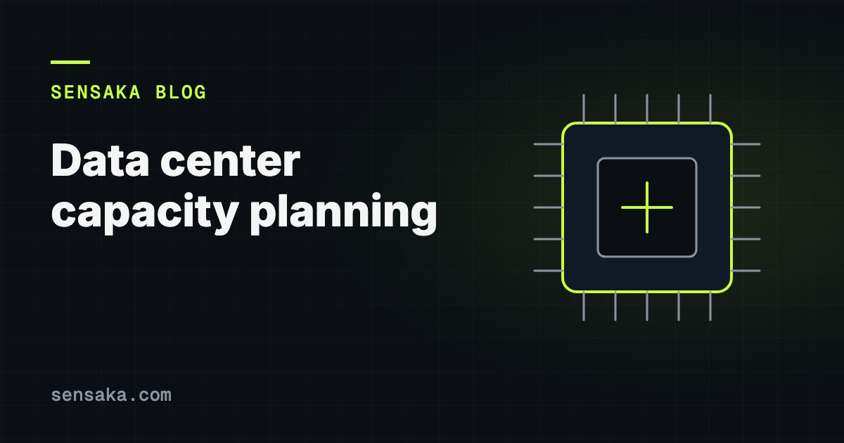CIO Data Center Power & Capacity Planning | AI Era Guide: illustration of a processor chip with pins