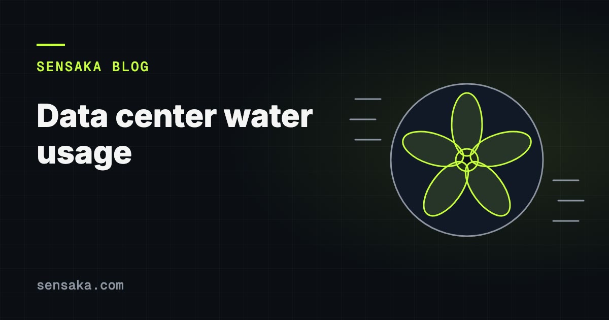The Data Center Water Panic Is Loud, Messy and Too Simple: illustration of a cooling fan with airflow