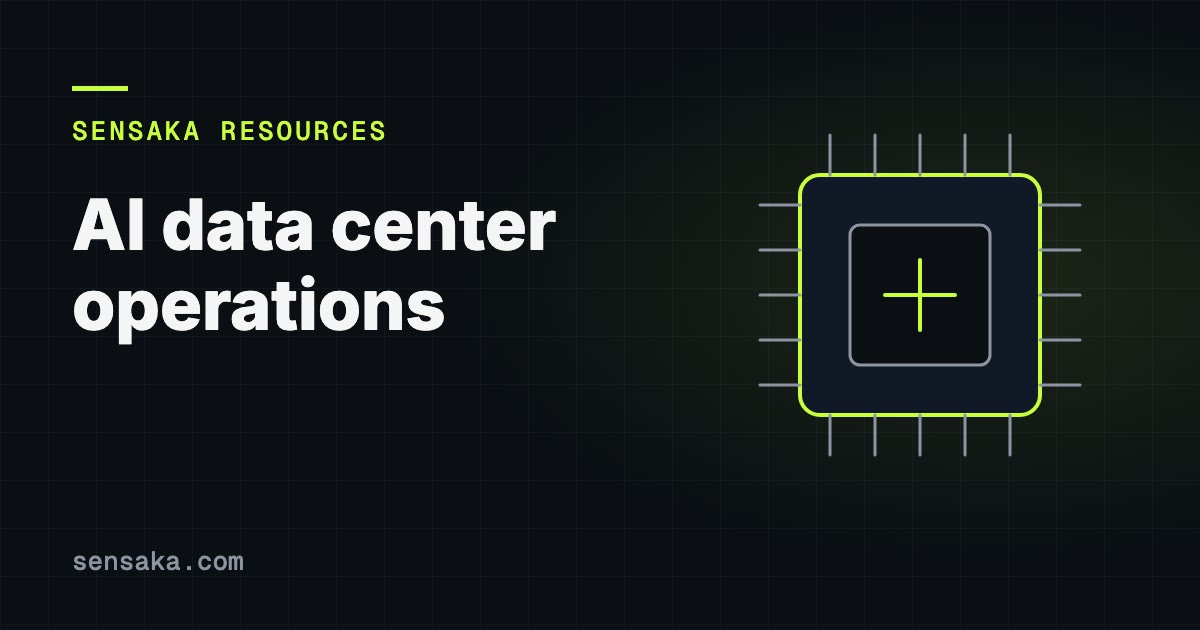 AI Data Center Operations: Power, Cooling & GPU Fleets: illustration of a processor chip with pins