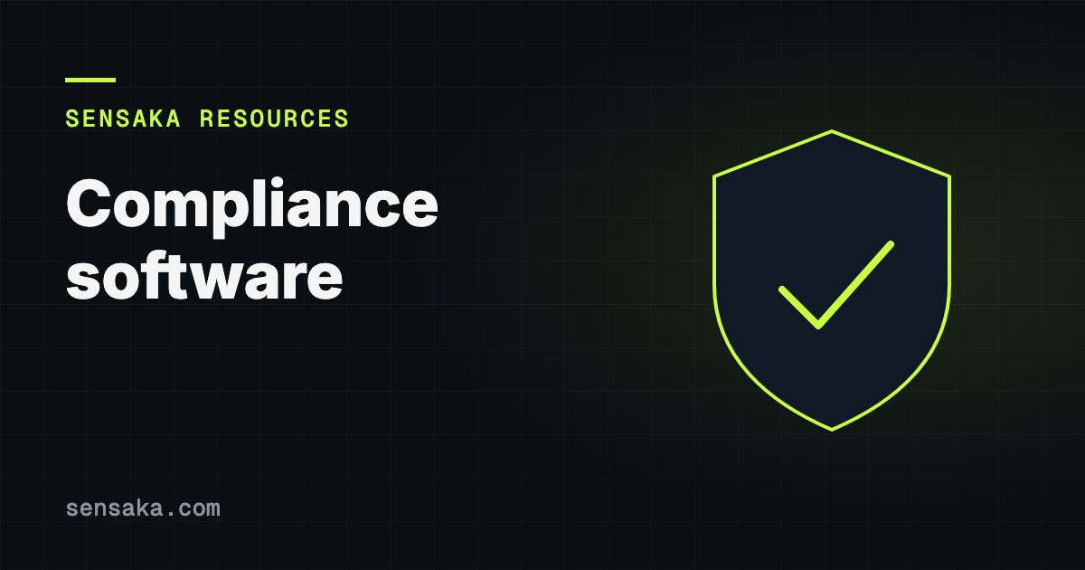 Compliance Software: GRC Tools & the Evidence Layer: illustration of a security shield with a check