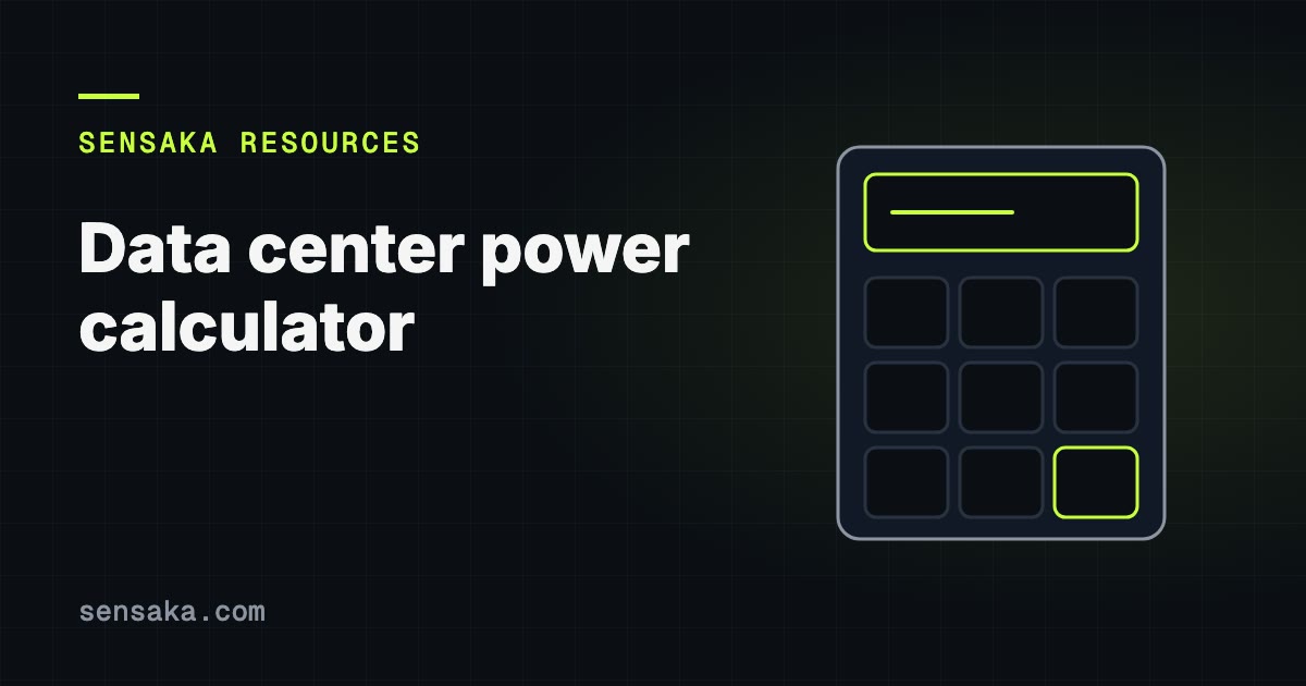 Rack Power Calculator: kVA to kW, Amps & Circuit Capacity: illustration of a calculator grid with a result