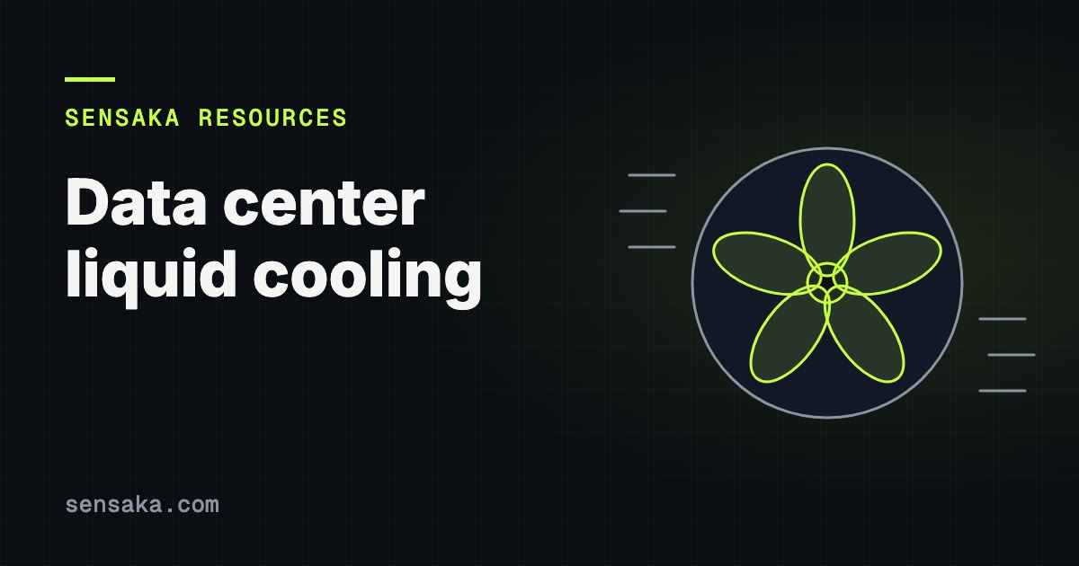 Liquid Cooling in Data Centers: D2C, Immersion & Ops: illustration of a cooling fan with airflow