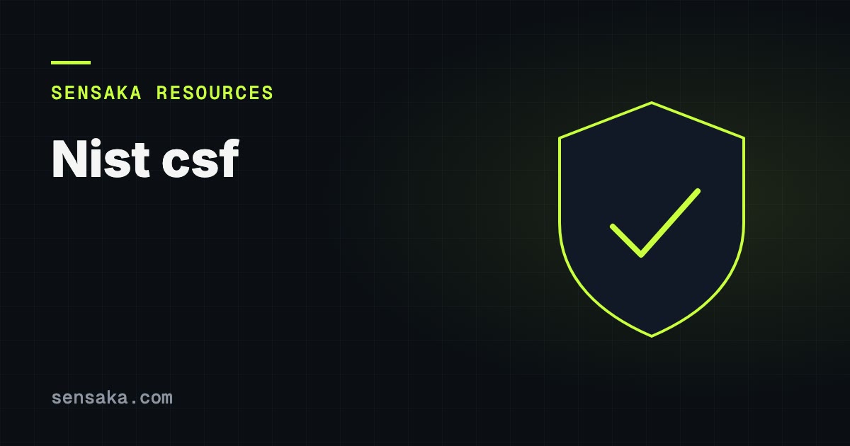 NIST CSF Explained: The 6 Functions & Infrastructure: illustration of a security shield with a check