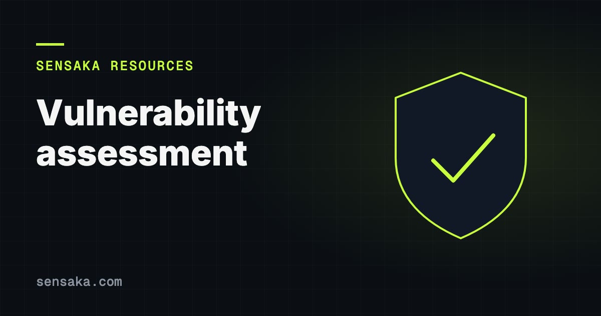 What Is a Vulnerability Assessment? Process & Scope: illustration of a security shield with a check